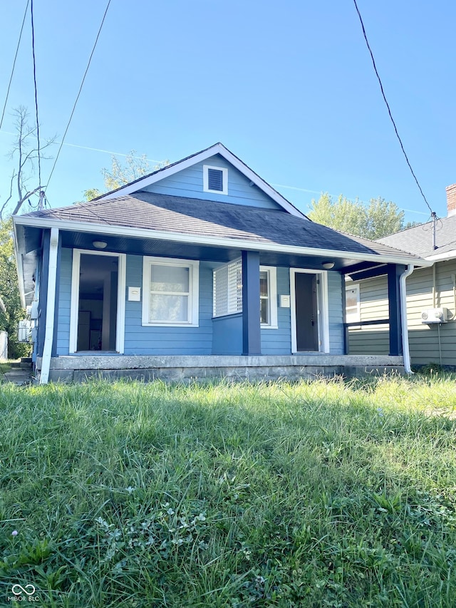 view of front of home featuring a porch