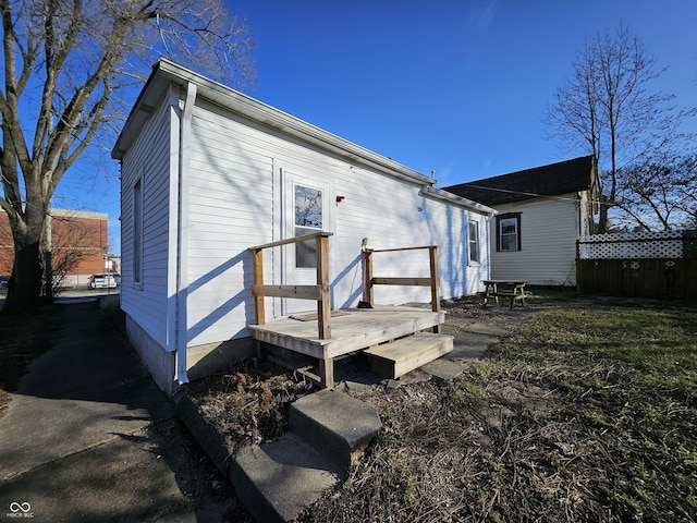 view of back of house