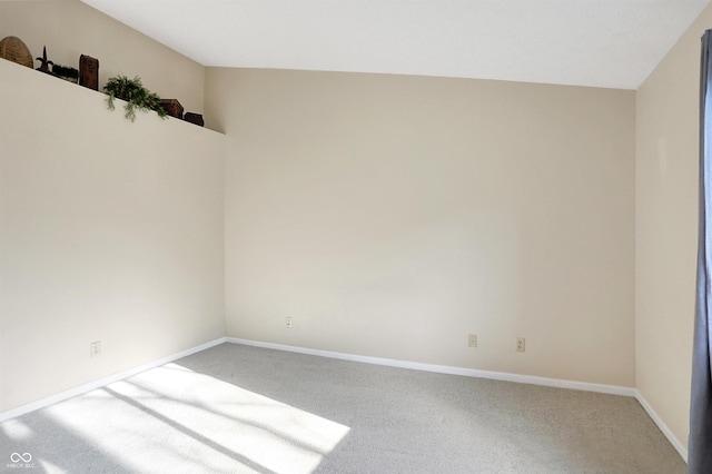 empty room featuring carpet floors