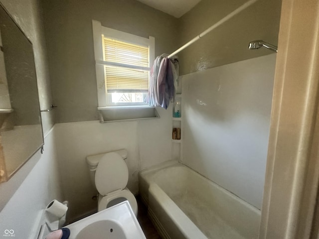 bathroom with toilet