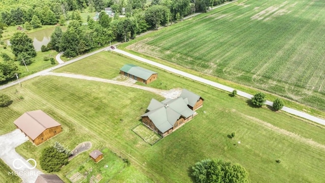 4210 S County Road 400 E, North Vernon, IN 47265 - overview of rural landscape
