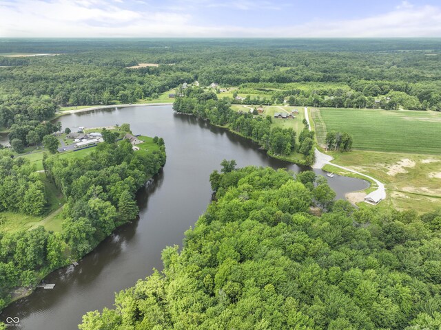 4210 S County Road 400 E, North Vernon, IN 47265 - bird's eye view of a nearby body of water