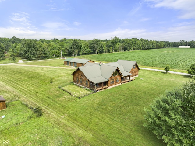 4210 S County Road 400 E, North Vernon, IN 47265 - overview of rural landscape