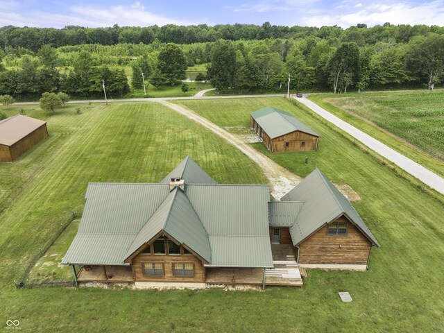 4210 S County Road 400 E, North Vernon, IN 47265 - view of rural area featuring a forest