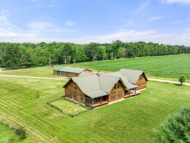 4210 S County Road 400 E, North Vernon, IN 47265 - overview of rural landscape