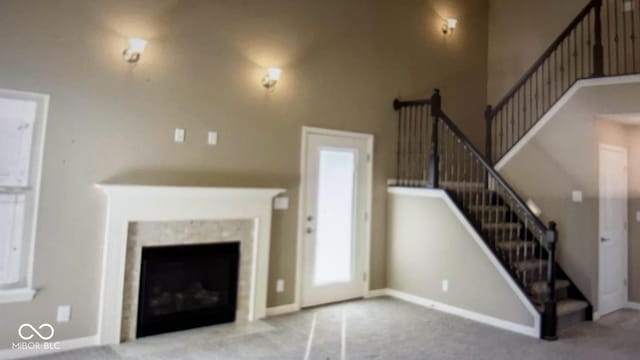 view of unfurnished living room