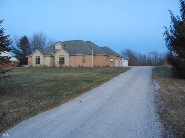 view of road