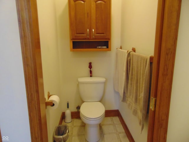 bathroom with toilet