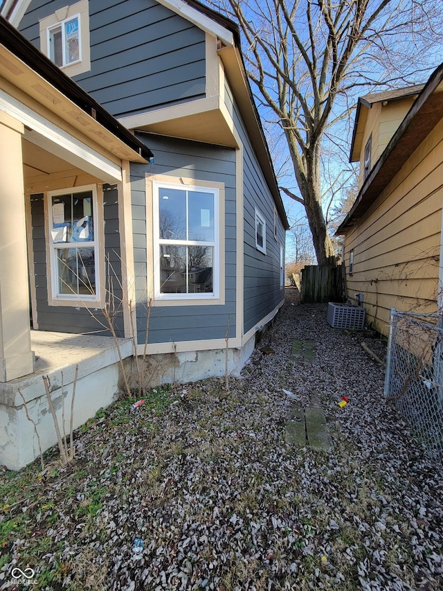 view of property exterior