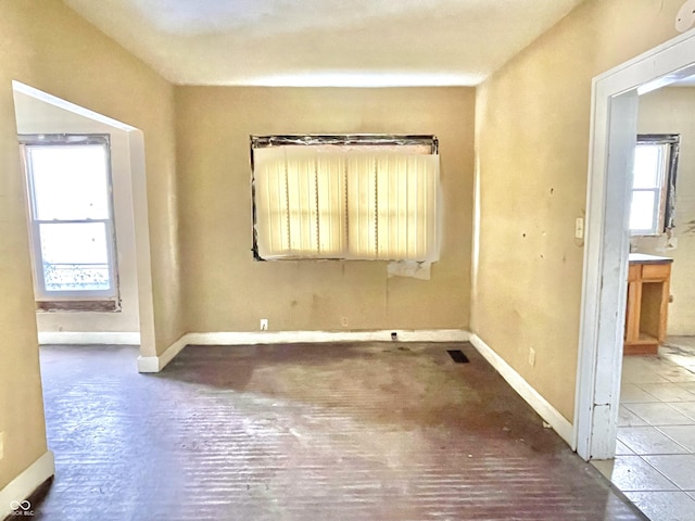 view of empty room