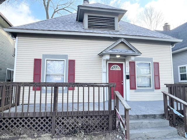 view of front of house