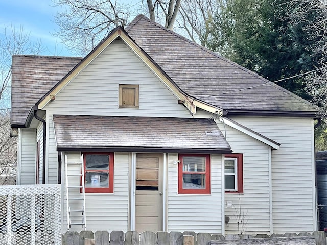 view of rear view of house