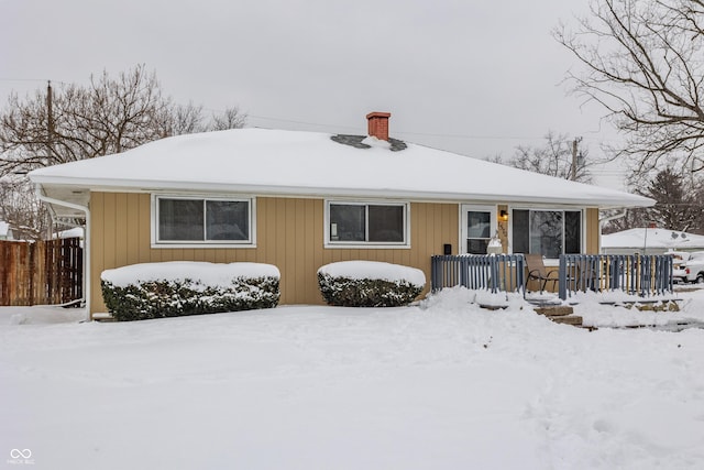 view of front of house