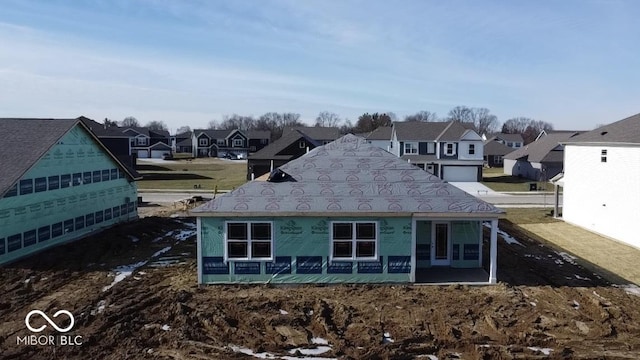 view of back of property