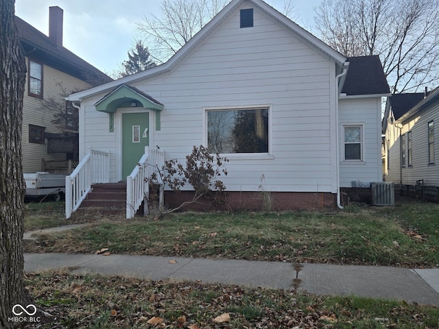 view of bungalow-style home