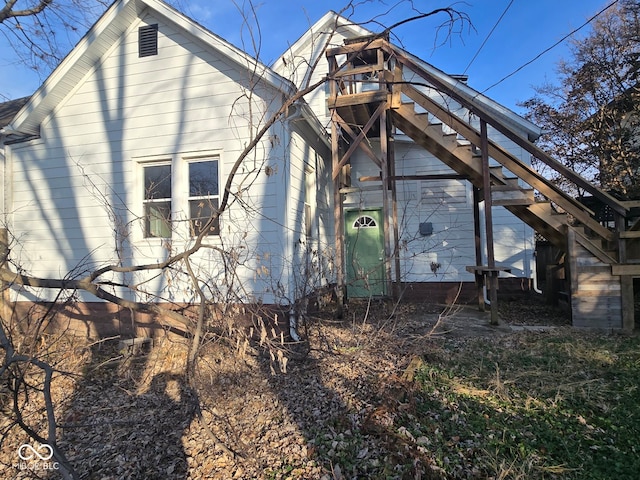 view of back of house