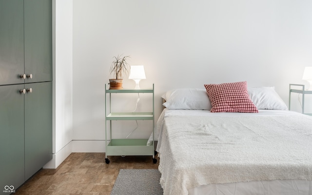 bedroom with a closet