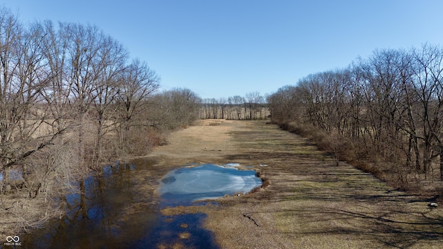 exterior space featuring a rural view