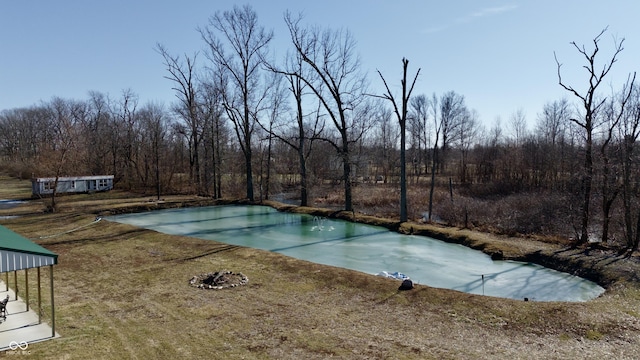 view of swimming pool