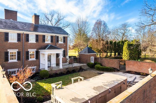 view of front of house with a hot tub