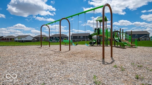 view of play area