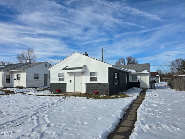 view of front of house