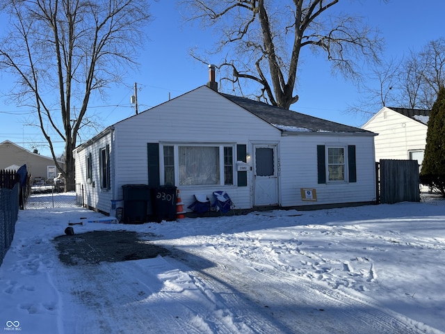 view of ranch-style house