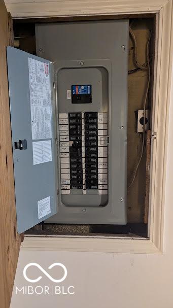 utilities with electric panel