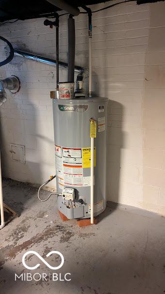 utilities featuring water heater