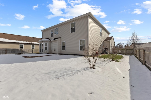 view of rear view of house