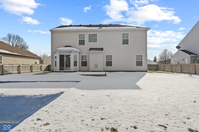 view of rear view of house