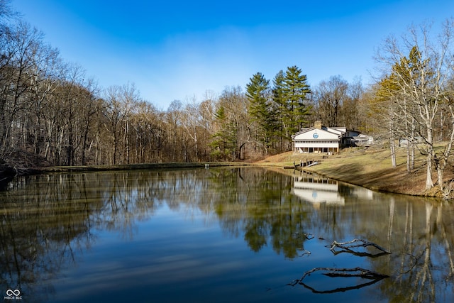 property view of water