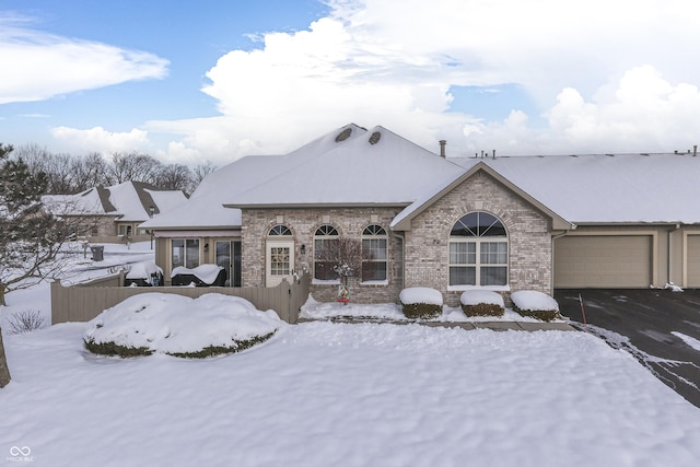 ranch-style house with a garage