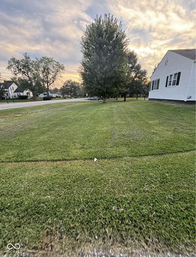 view of yard