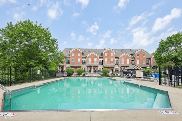 6595 Reserve Dr, Indianapolis, IN 46220 - community pool featuring fence and a residential view