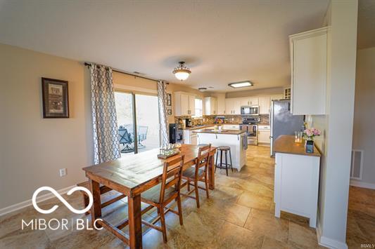 view of dining area