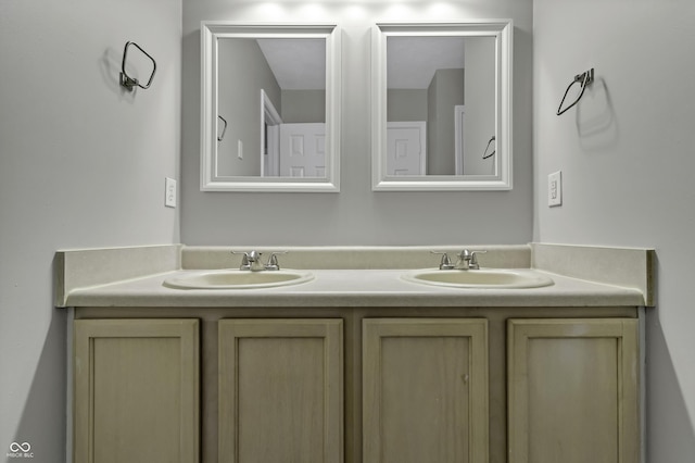 4652 Kimmeridge Ln, Indianapolis, IN 46254 - bathroom with double vanity