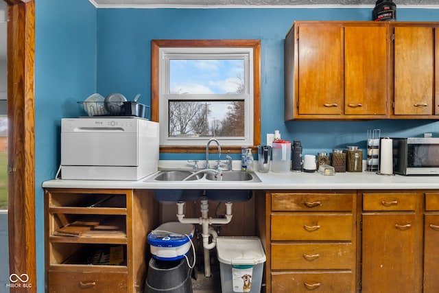 kitchen with sink