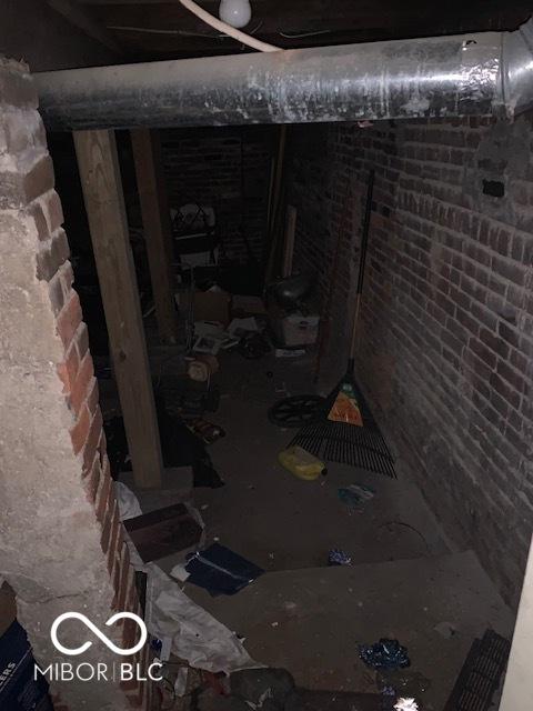 view of basement