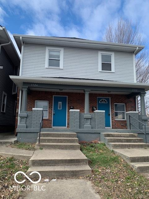 1322-1324 Union St, Indianapolis, IN 46225 - view of front of home