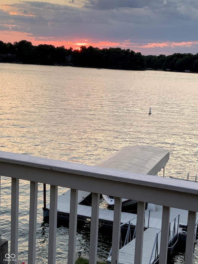 3150 Beach Blvd, Cicero, IN 46034 - dock area with a water view