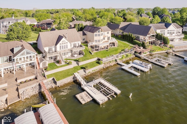 3150 Beach Blvd, Cicero, IN 46034 - aerial perspective of suburban area featuring a large body of water