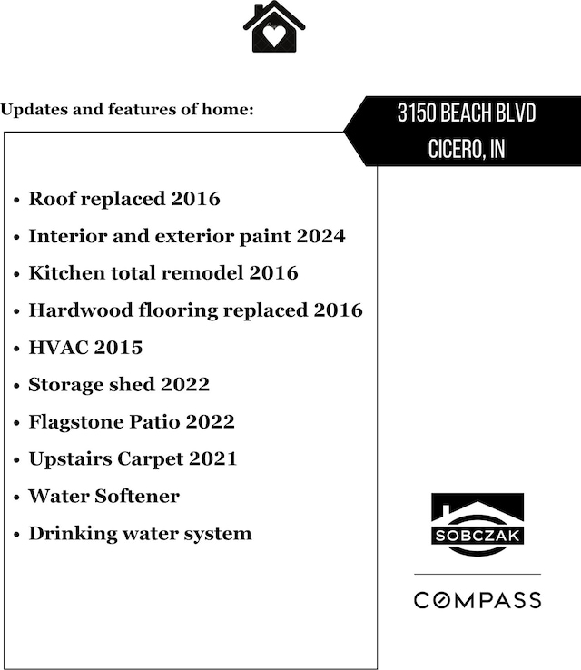 3150 Beach Blvd, Cicero, IN 46034 - view of a document