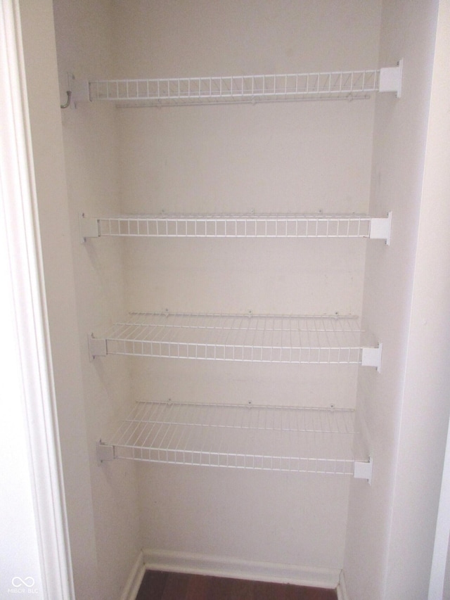 view of closet