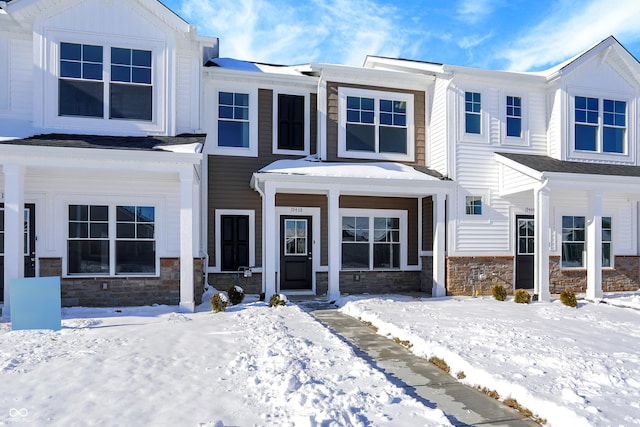 view of townhome / multi-family property