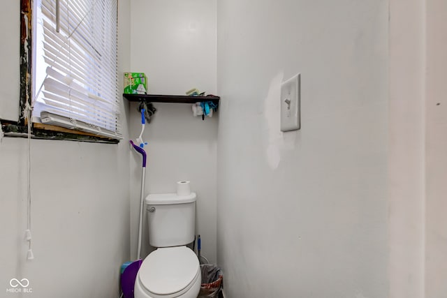 bathroom with toilet