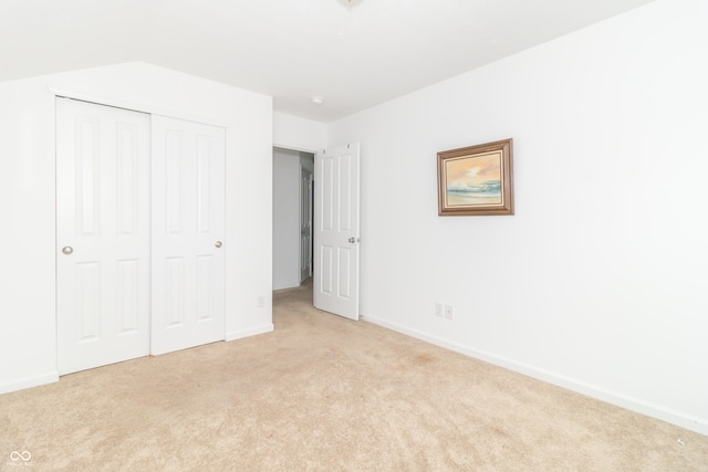 1226 Arlington Dr, Greenfield, IN 46140 - unfurnished bedroom with light colored carpet and a closet