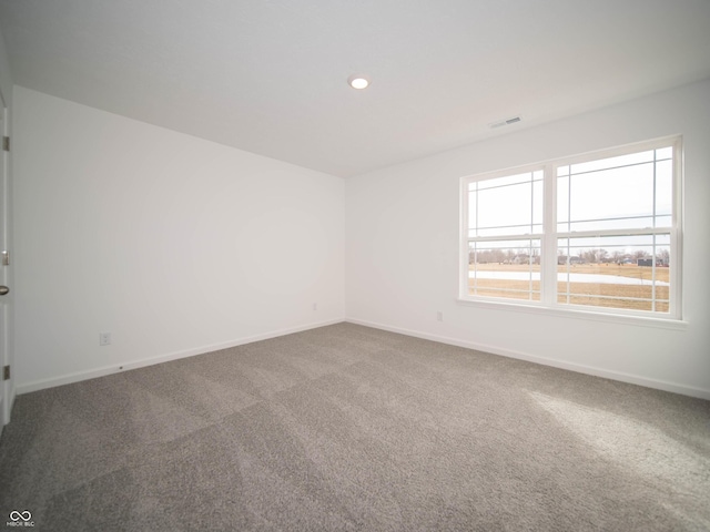7872 Magnolia St, New Palestine, IN 46163 - carpeted empty room with baseboards and recessed lighting