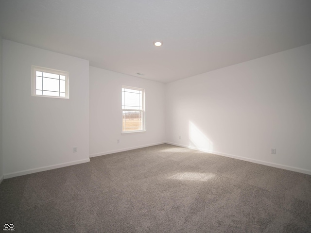 7872 Magnolia St, New Palestine, IN 46163 - unfurnished room featuring carpet and recessed lighting