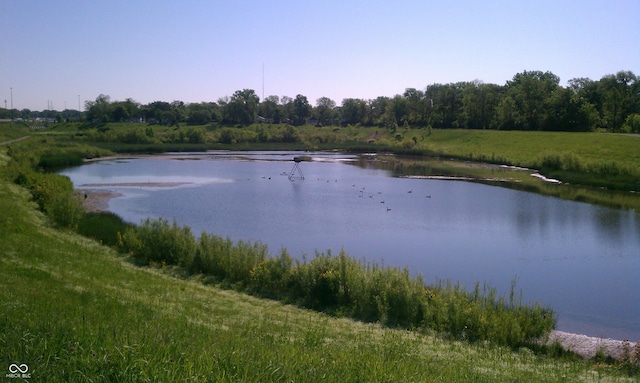 view of water feature